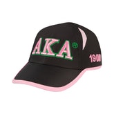 Alpha Kappa Alpha Featherlite Cap Black